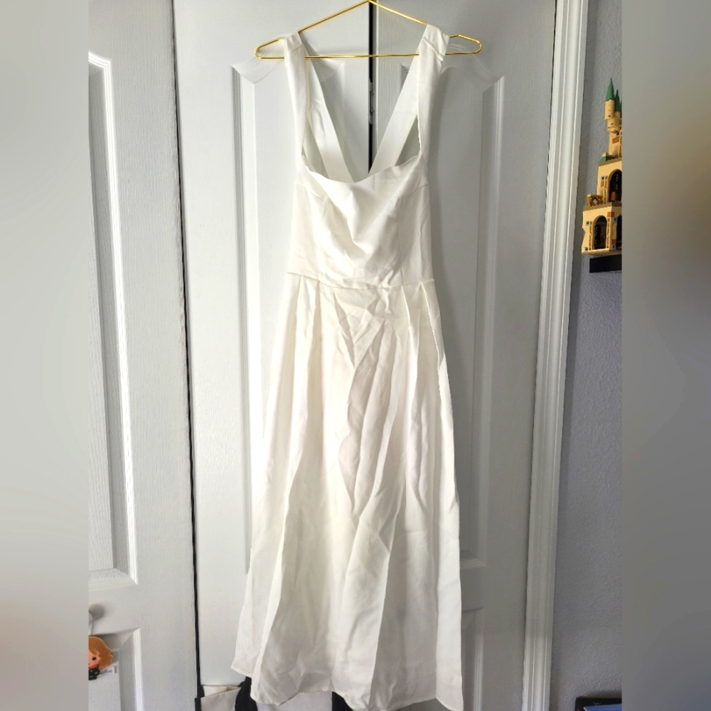 White Midi Sundress